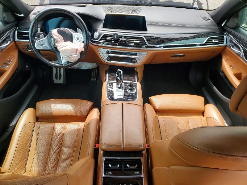 2022 Bmw 750 მანქანა იყიდება აუქციონზე, vin: WBA7U2C02NCJ34070, აუქციონის ნომერი: 61122166