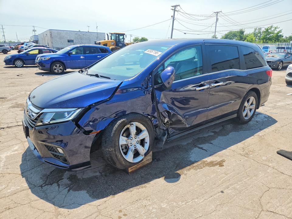 60957196 :رقم المزاد ، 5FNRL6H79KB113517 vin ، 2019 Honda Odyssey مزاد بيع