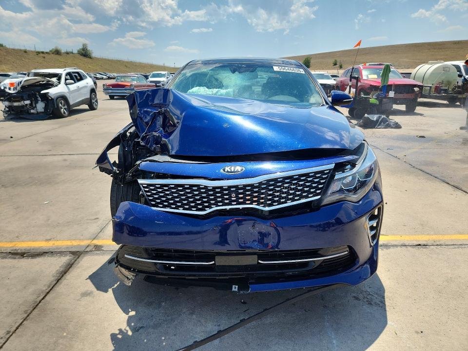 59646636 :رقم المزاد ، 5XXGV4L2XHG144556 vin ، 2017 Kia Optima مزاد بيع