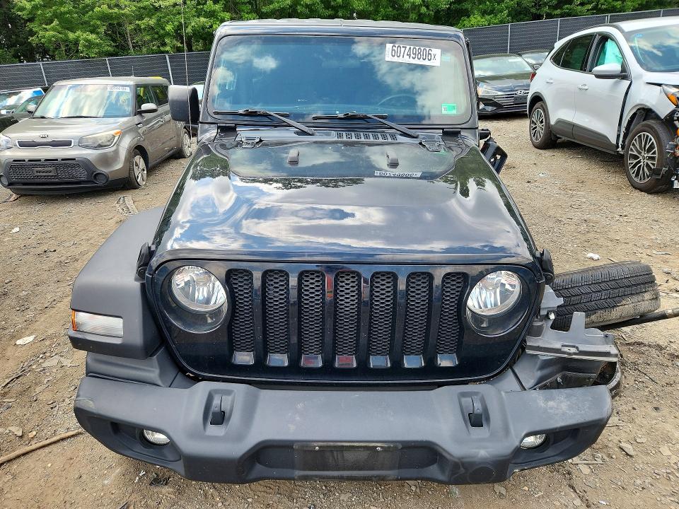 2022 Jeep Wrangler Unlimited მანქანა იყიდება აუქციონზე, vin: 1C4HJXDM7NW279621, აუქციონის ნომერი: 60749806