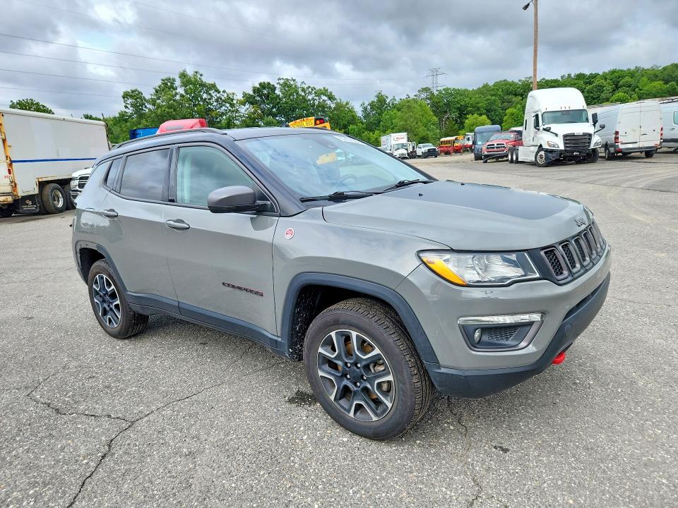 2021 Jeep Compass მანქანა იყიდება აუქციონზე, vin: 3C4NJDDB9MT601390, აუქციონის ნომერი: 59585876