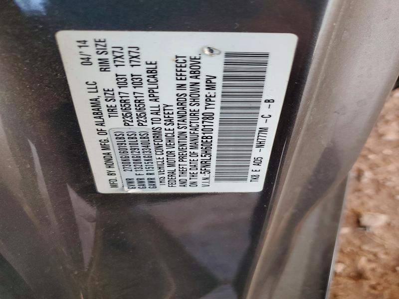 Aukcja sprzedaży 2014 Honda Odyssey, vin: 5FNRL5H60EB101780, numer aukcji: 61422906
