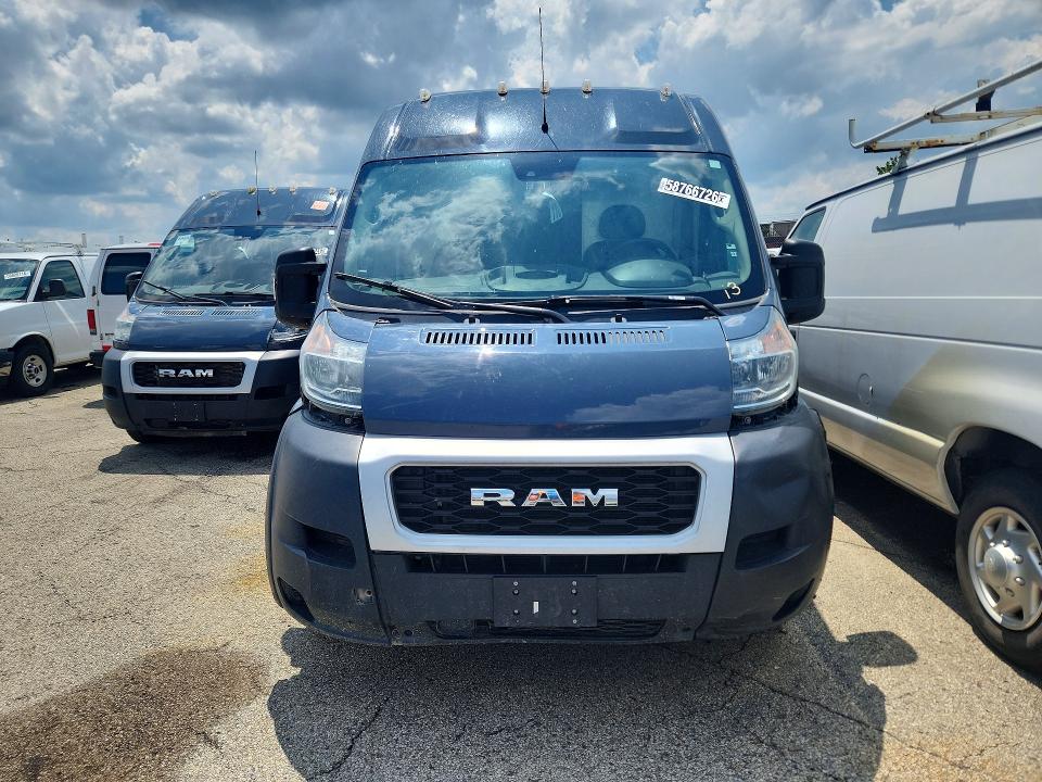 Продаж на аукціоні авто 2021 Ram Promaster 3500, vin: 3C6MRVJG5ME536091, номер лоту: 58766726
