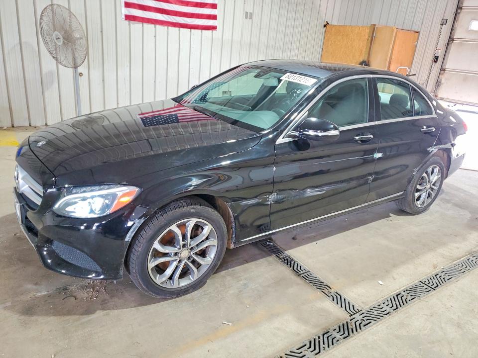 60131216 :رقم المزاد ، 55SWF4KB6FU049176 vin ، 2015 Mercedes-benz C مزاد بيع