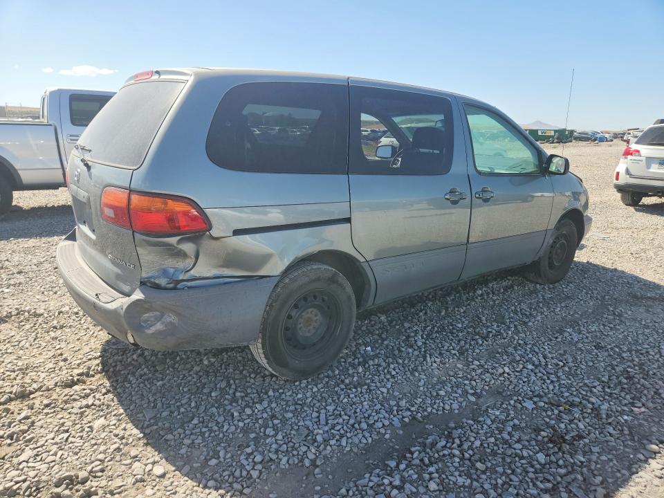 60465626 :رقم المزاد ، 4T3ZF19C7YU319623 vin ، 2000 Toyota Sienna مزاد بيع