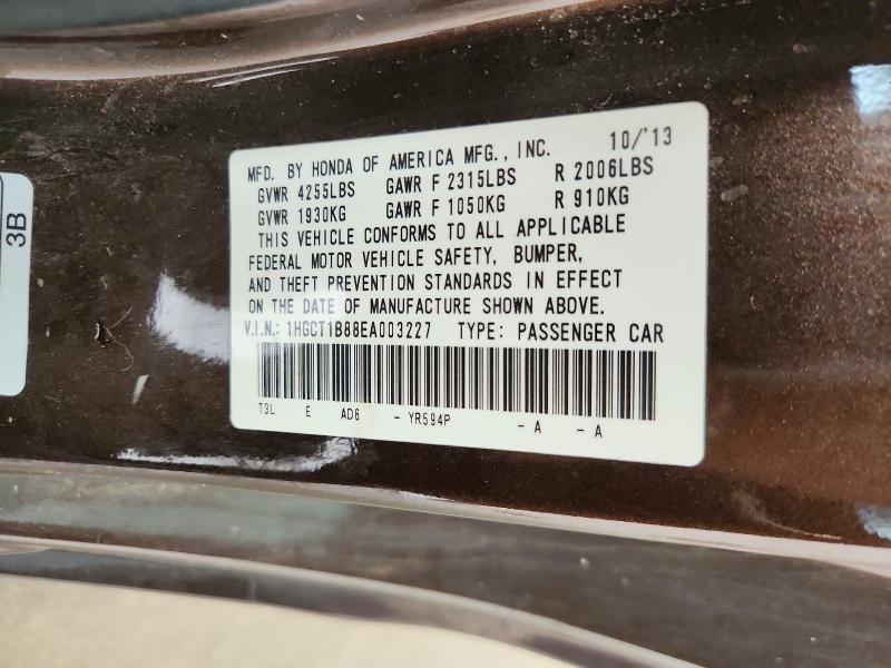 Aukcja sprzedaży 2014 Honda Accord, vin: 1HGCT1B88EA003227, numer aukcji: 59856606