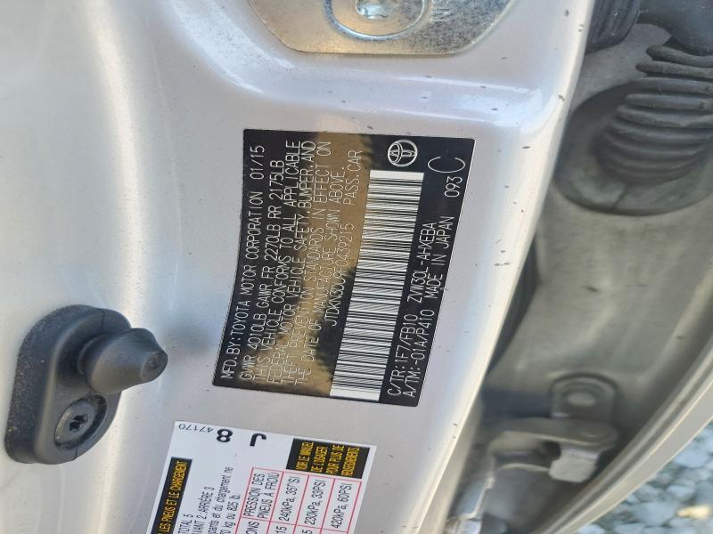 2015 Toyota Prius მანქანა იყიდება აუქციონზე, vin: JTDKN3DU9F0439215, აუქციონის ნომერი: 61398656