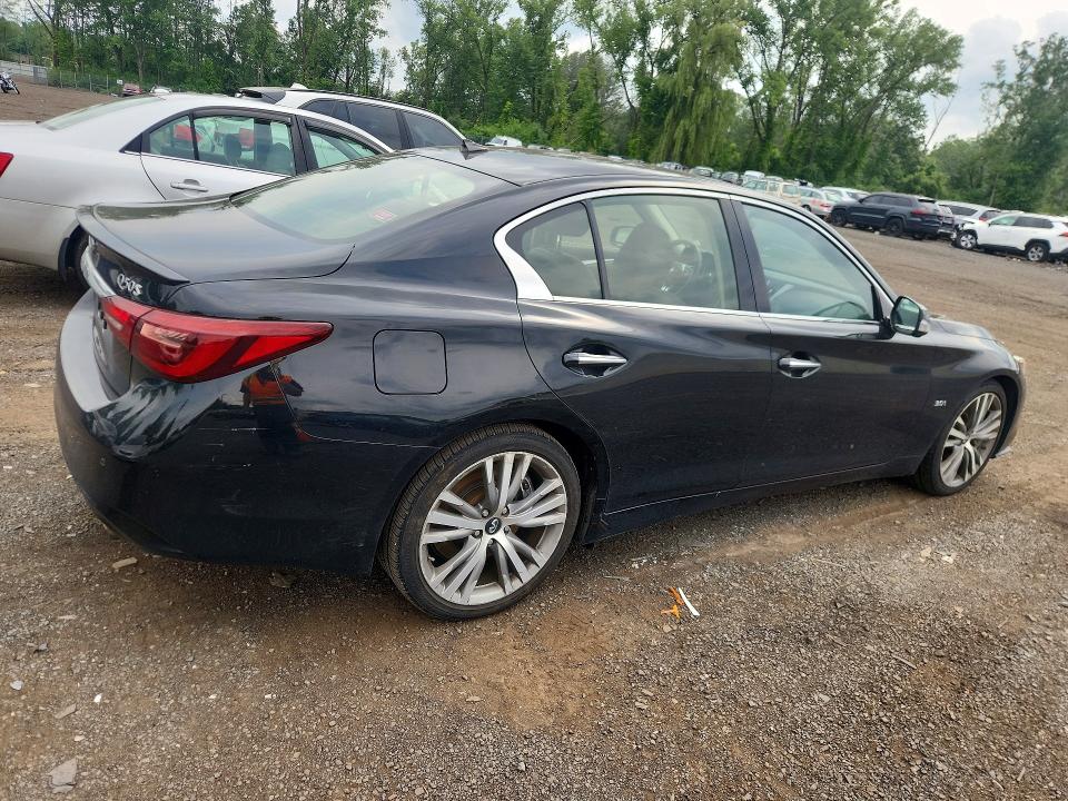 2019 Infiniti Q50 მანქანა იყიდება აუქციონზე, vin: JN1EV7AR2KM550344, აუქციონის ნომერი: 62892386