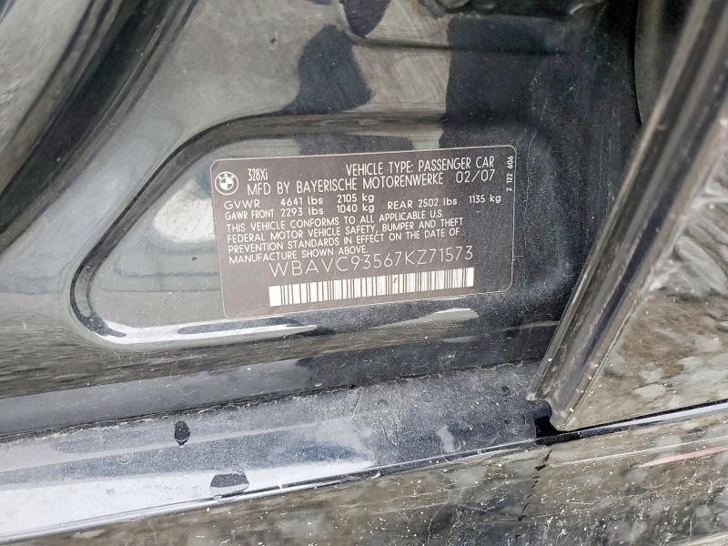 Продаж на аукціоні авто 2007 Bmw 328, vin: WBAVC93567KZ71573, номер лоту: 60492616