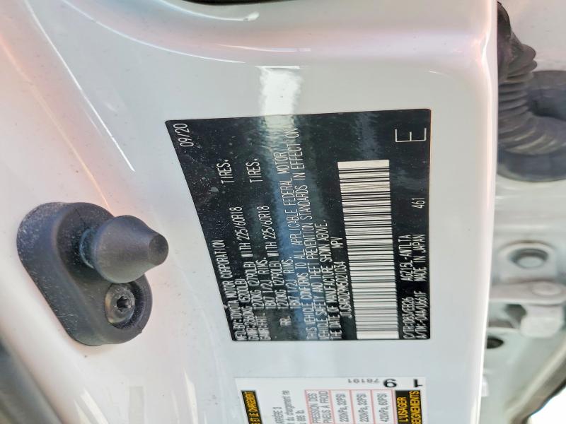 85966885 :رقم المزاد ، JTJSARDZ9M5021034 vin ، 2021 Lexus Nx 300 مزاد بيع