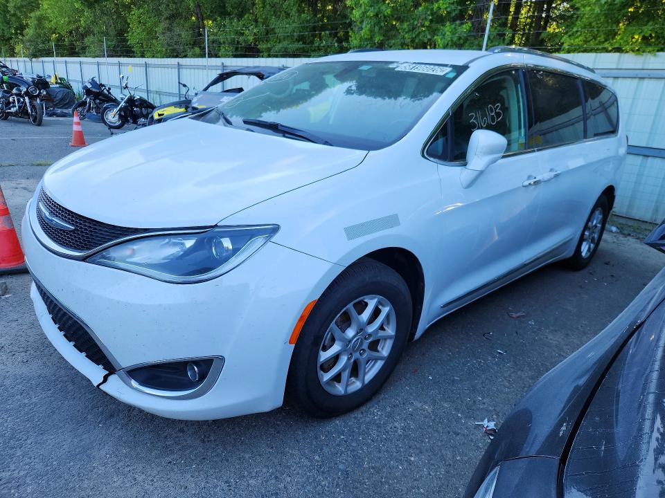 58196026 :رقم المزاد ، 2C4RC1BG0LR276462 vin ، 2020 Chrysler Pacifica مزاد بيع