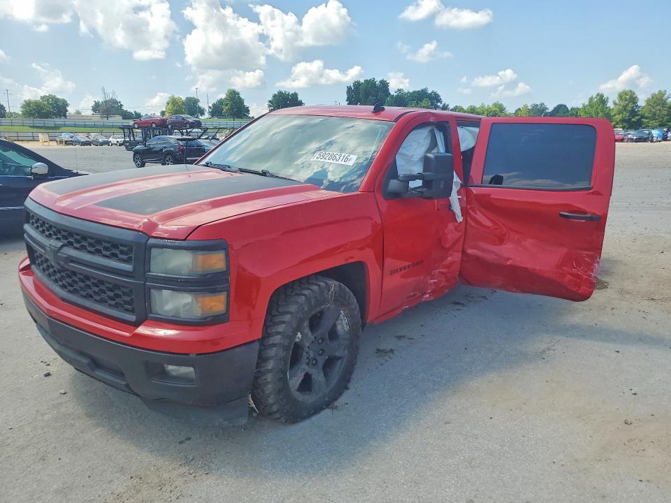 59286316 :رقم المزاد ، 3GCPCREC2EG301417 vin ، 2014 Chevrolet Silverado مزاد بيع
