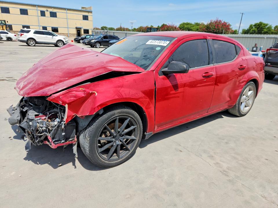2013 Dodge Avenger მანქანა იყიდება აუქციონზე, vin: 1C3CDZAB5DN632480, აუქციონის ნომერი: 62573876