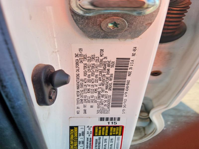 Продажа на аукционе авто 2010 Toyota Tacoma, vin: 5TELU4EN3AZ691152, номер лота: 59886766