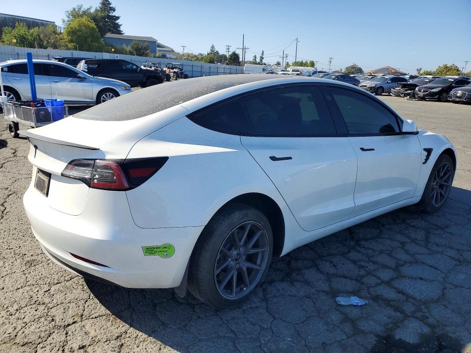 2023 Tesla Model 3 მანქანა იყიდება აუქციონზე, vin: 5YJ3E1EA7PF496173, აუქციონის ნომერი: 59391596