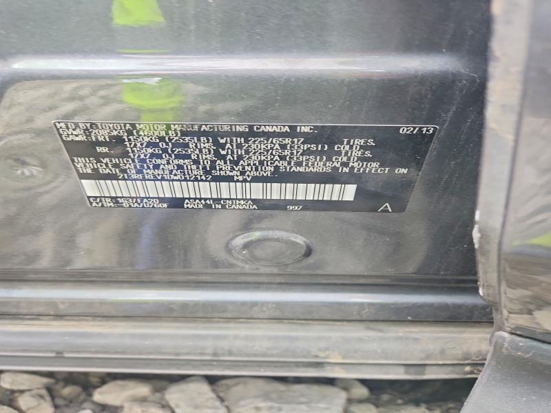 60298976 :رقم المزاد ، 2T3RFREV1DW012142 vin ، 2013 Toyota Rav4 مزاد بيع