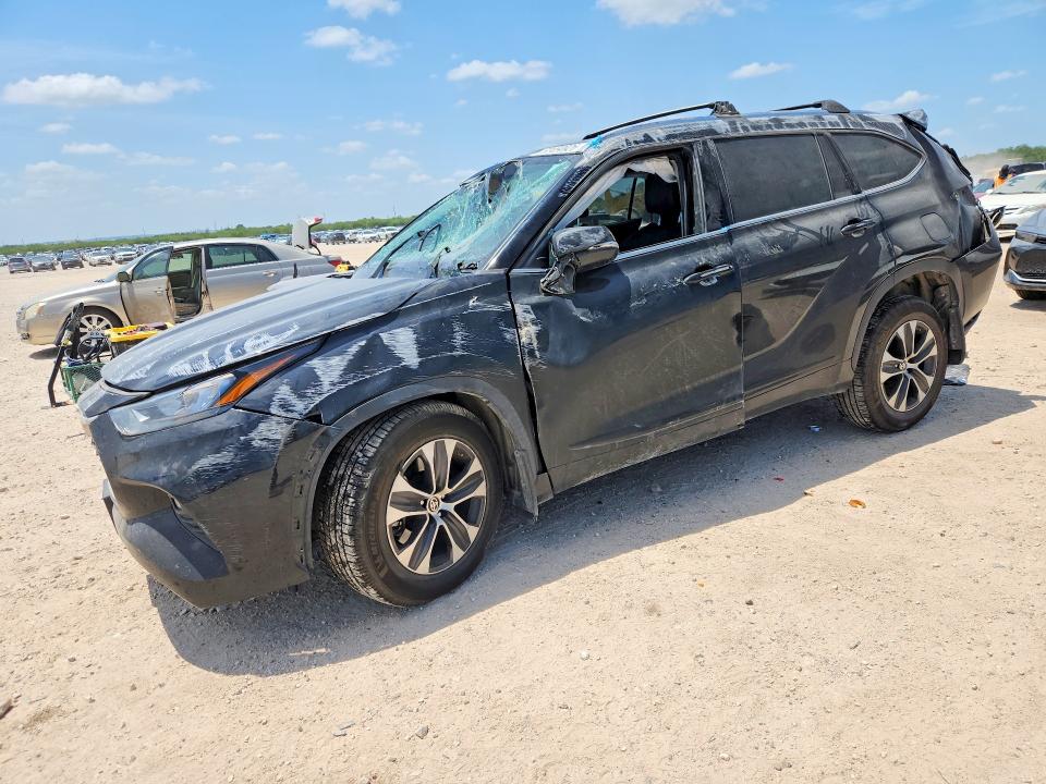 63450926 :رقم المزاد ، 5TDGZRBH7LS515980 vin ، 2020 Toyota Highlander مزاد بيع