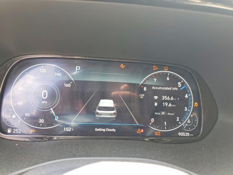 2021 Hyundai Palisade მანქანა იყიდება აუქციონზე, vin: KM8R5DHE1MU199098, აუქციონის ნომერი: 60074606