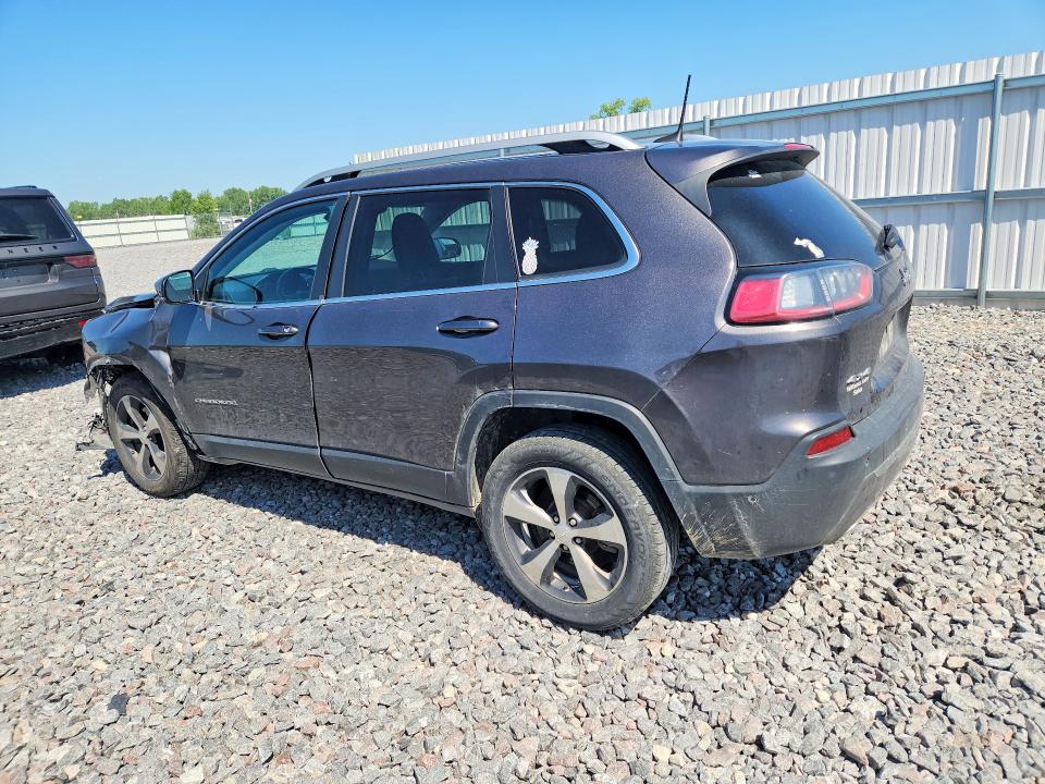 60154166 :رقم المزاد ، 1C4PJMDX0KD197936 vin ، 2019 Jeep Cherokee مزاد بيع
