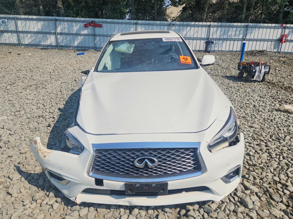 2023 Infiniti Q50 მანქანა იყიდება აუქციონზე, vin: JN1EV7BR5PM541885, აუქციონის ნომერი: 60931716