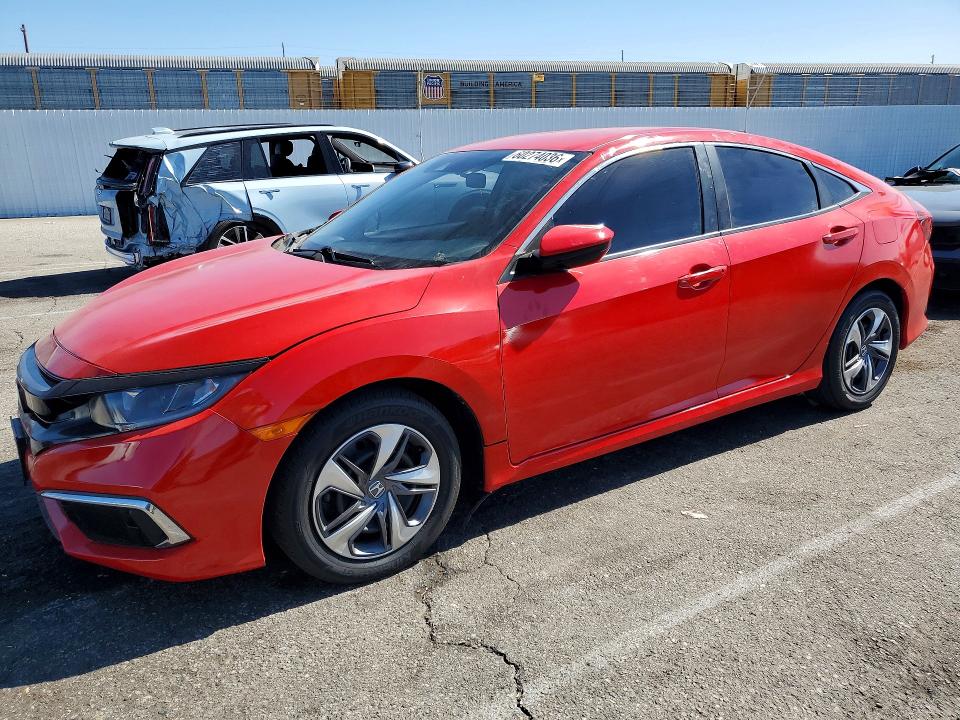 Продажа на аукционе авто 2020 Honda Civic, vin: 2HGFC2F67LH597478, номер лота: 60274036