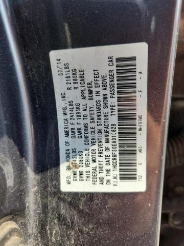 Продажа на аукционе авто 2014 Honda Accord, vin: 1HGCR6F50EA010829, номер лота: 59241316