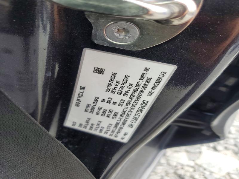 Aukcja sprzedaży 2024 Tesla Model 3, vin: 5YJ3E1ET3RF842367, numer aukcji: 59279256