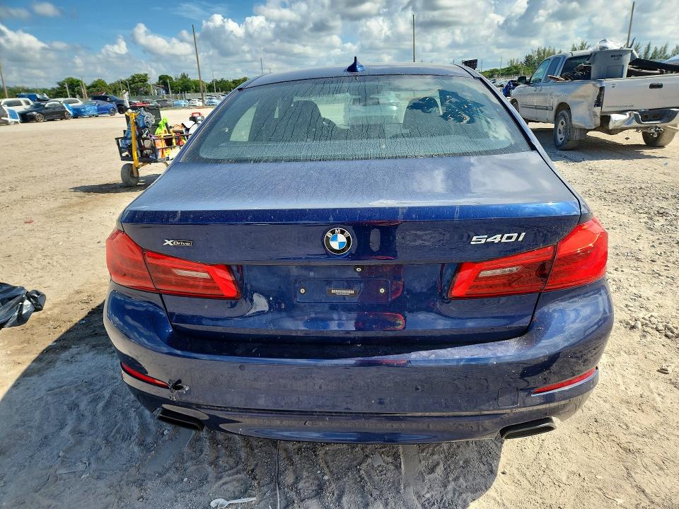 2018 Bmw 540 მანქანა იყიდება აუქციონზე, vin: WBAJE7C55JG891379, აუქციონის ნომერი: 59622426