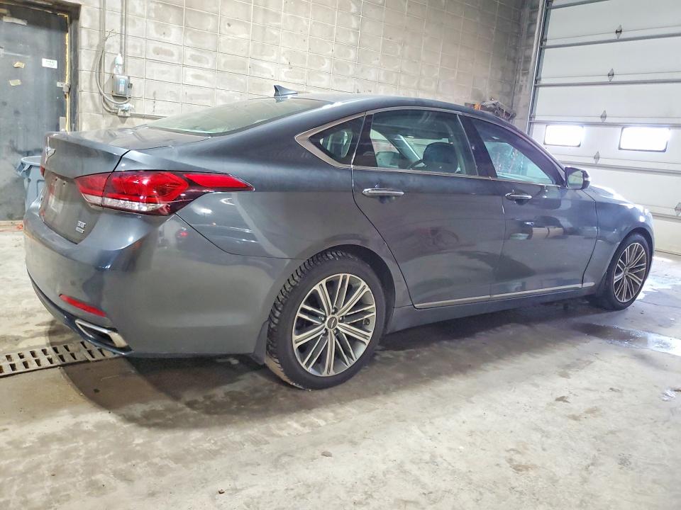 2019 Genesis G80 მანქანა იყიდება აუქციონზე, vin: KMHGN4JE2KU299628, აუქციონის ნომერი: 61904286