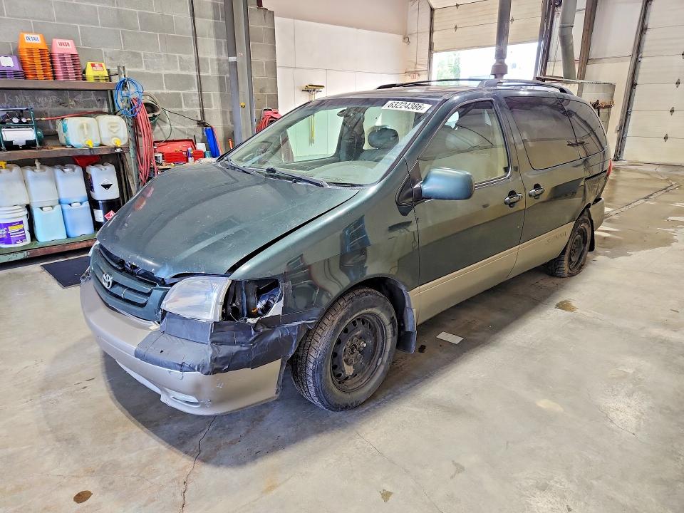 Aukcja sprzedaży 2001 Toyota Sienna, vin: 4T3ZF13C41U322753, numer aukcji: 63224386