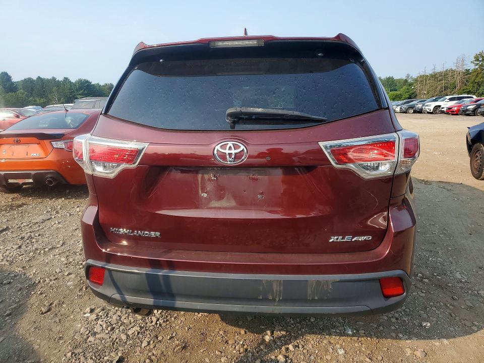 Aukcja sprzedaży 2015 Toyota Highlander, vin: 5TDJKRFH3FS157706, numer aukcji: 61948906