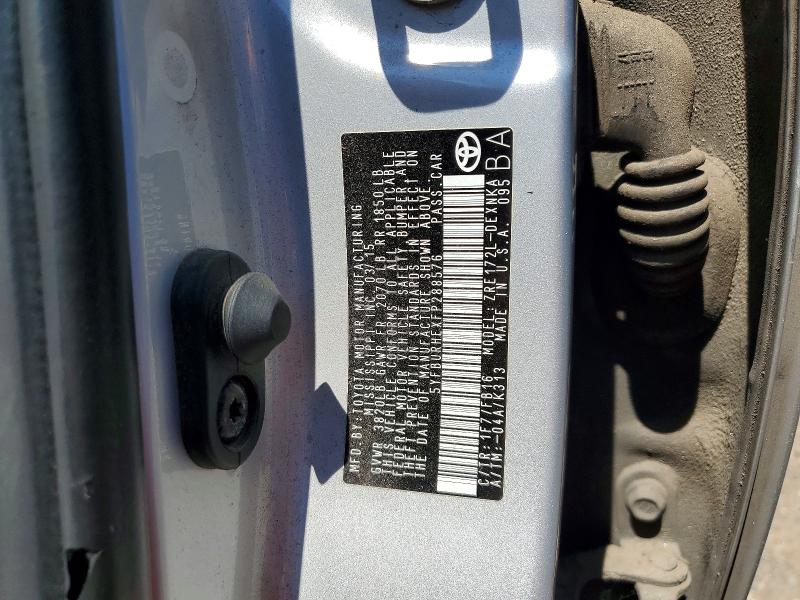 Aukcja sprzedaży 2015 Toyota Corolla, vin: 5YFBURHEXFP288576, numer aukcji: 63154926