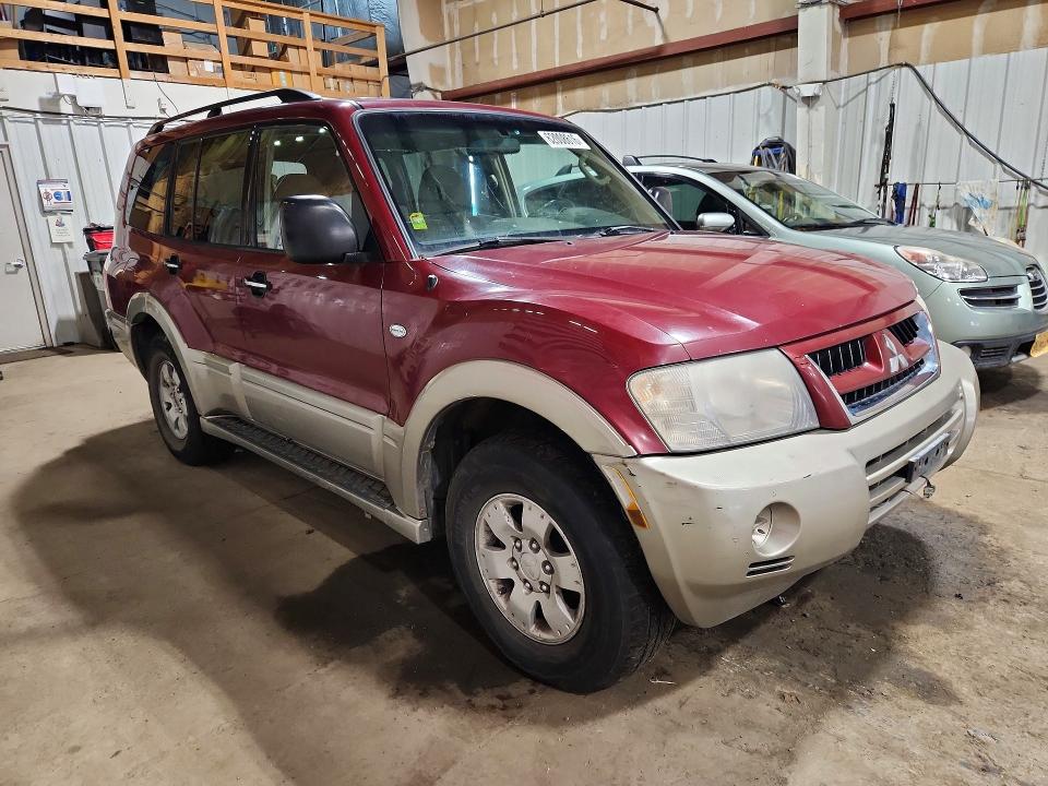 62008616 :رقم المزاد ، JA4NW31S53J035129 vin ، 2003 Mitsubishi Montero مزاد بيع