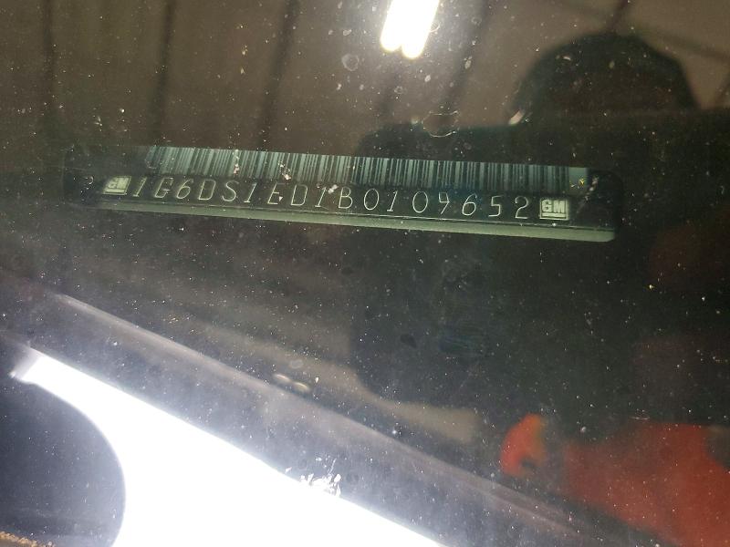 62131296 :رقم المزاد ، 1G6DS1ED1B0109652 vin ، 2011 Cadillac Cts مزاد بيع