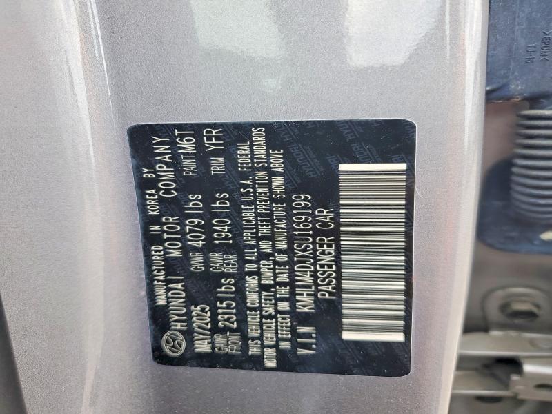 Продажа на аукционе авто 2025 Hyundai Elantra Hybrid, vin: KMHLM4DJXSU169199, номер лота: 61772116