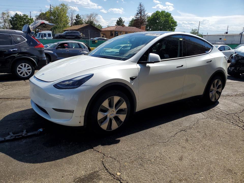Auction sale of the 2023 Tesla Model Y, vin: 7SAYGAEE8PF714224, lot number: 61509376