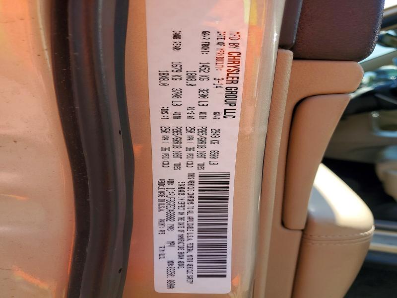 60386786 :رقم المزاد ، 1C4RJFBG7EC469982 vin ، 2014 Jeep Grand Cherokee مزاد بيع