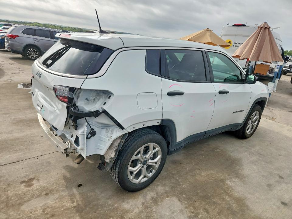 61365806 :رقم المزاد ، 3C4NJDAN9ST534740 vin ، 2025 Jeep Compass مزاد بيع