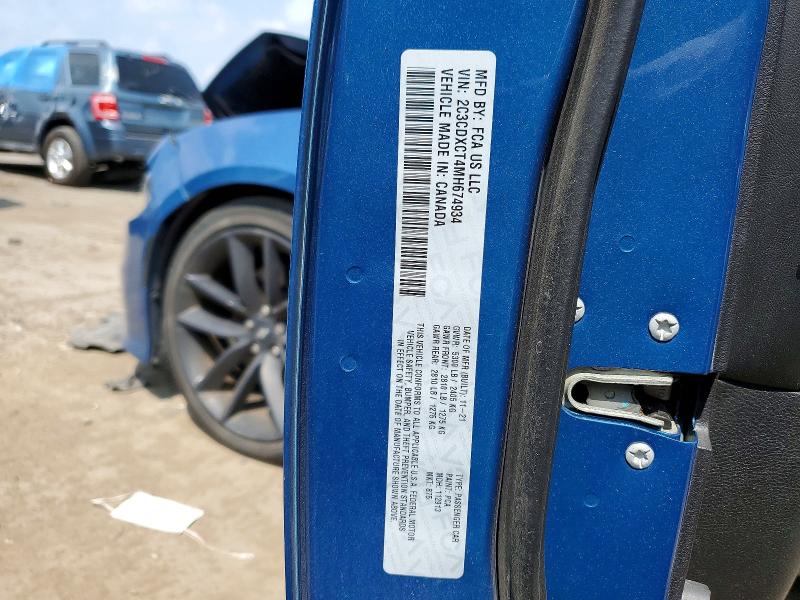 Aukcja sprzedaży 2021 Dodge Charger, vin: 2C3CDXCT4MH674934, numer aukcji: 61866076