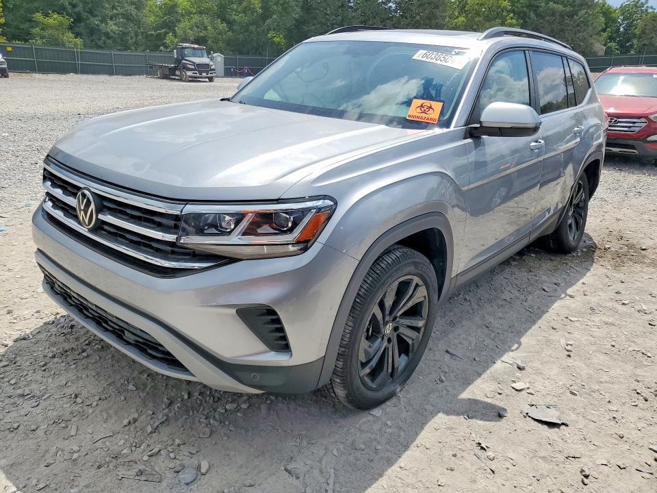 2022 Volkswagen Atlas მანქანა იყიდება აუქციონზე, vin: 1V2JR2CA8NC538752, აუქციონის ნომერი: 60365046