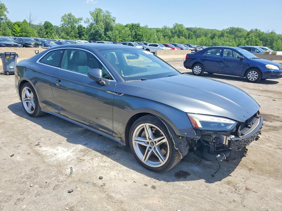 2021 Audi A5 მანქანა იყიდება აუქციონზე, vin: WAUTAAF5XMA055751, აუქციონის ნომერი: 59392186