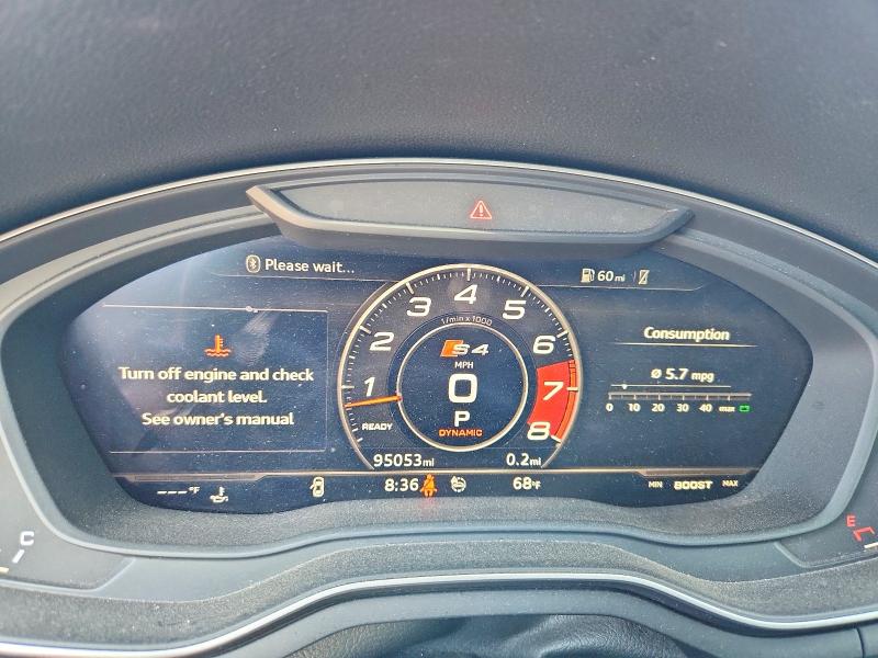 Aukcja sprzedaży 2019 Audi S4, vin: WAUB4AF42KA111379, numer aukcji: 61697556