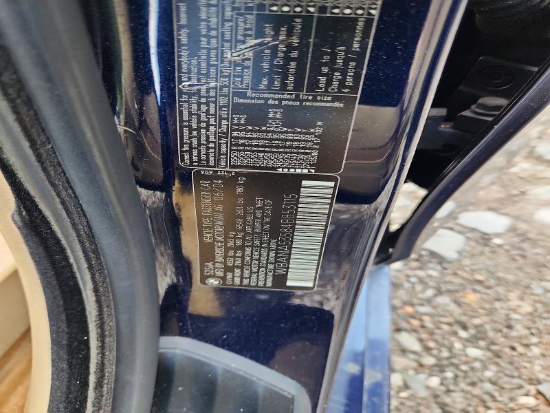 Продаж на аукціоні авто 2004 Bmw 525, vin: WBANA53584B853115, номер лоту: 61212456