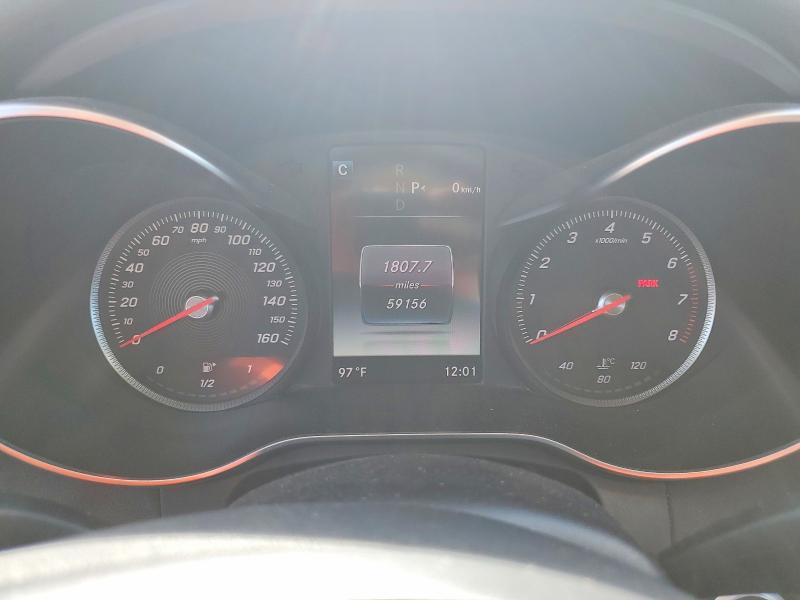 60950016 :رقم المزاد ، WDDWJ4JB6HF328505 vin ، 2017 Mercedes-benz C مزاد بيع