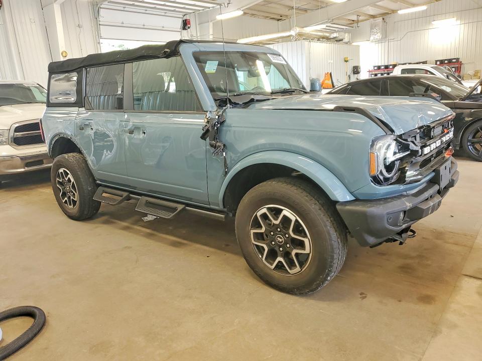 2022 Ford Bronco მანქანა იყიდება აუქციონზე, vin: 1FMDE5BH3NLB71412, აუქციონის ნომერი: 59958226