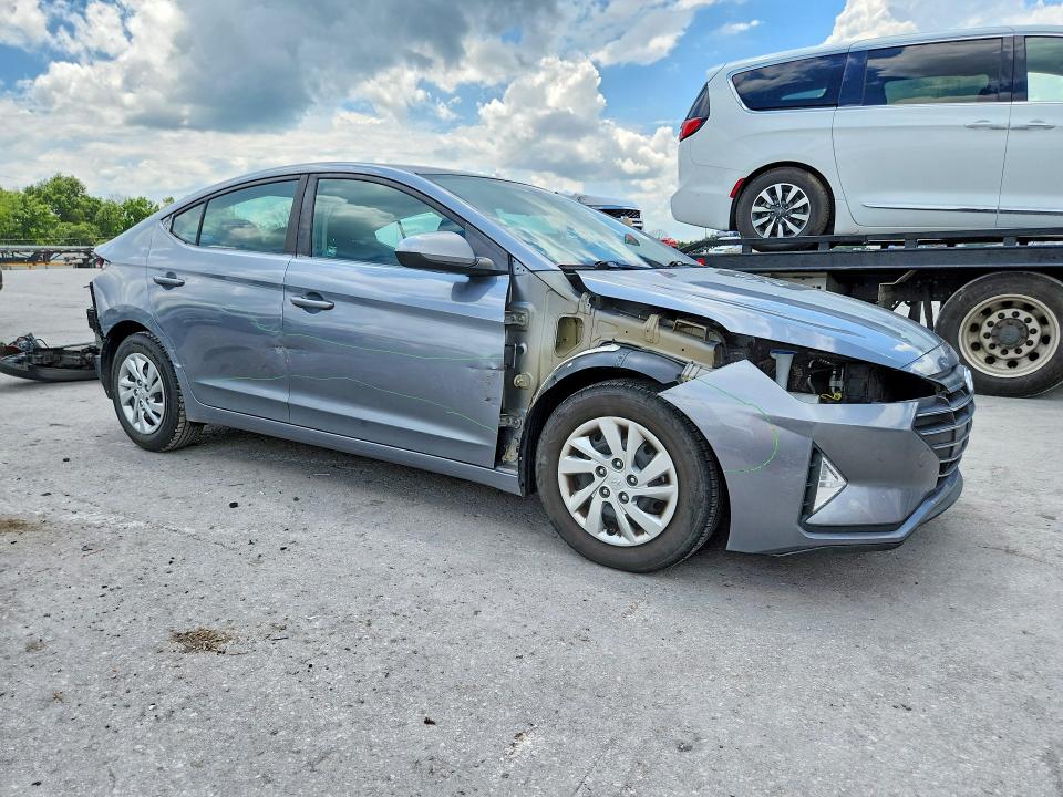 2019 Hyundai Elantra მანქანა იყიდება აუქციონზე, vin: KMHD74LF5KU833675, აუქციონის ნომერი: 61674886