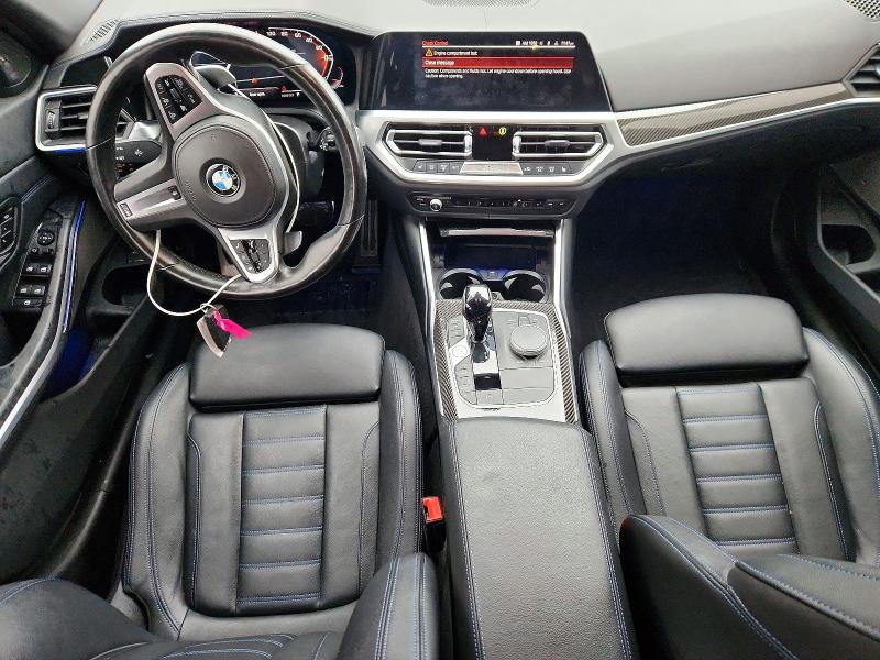 2022 Bmw M340i მანქანა იყიდება აუქციონზე, vin: WBA5U9C05NFL90119, აუქციონის ნომერი: 61593816