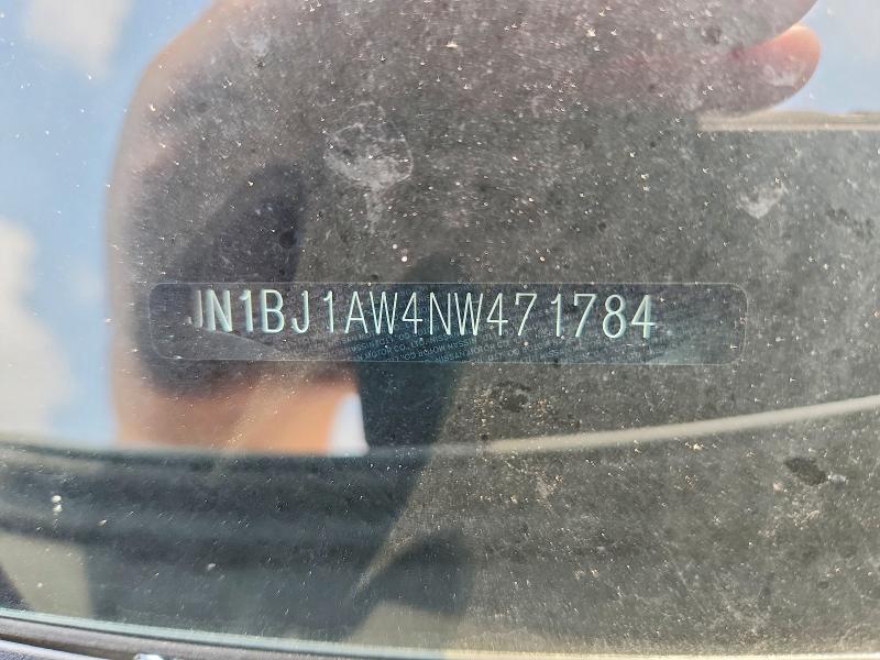 61760056 :رقم المزاد ، JN1BJ1AW4NW471784 vin ، 2022 Nissan Rogue Sport مزاد بيع