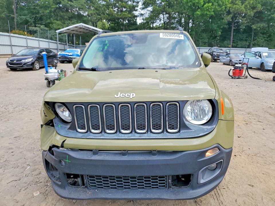 2015 Jeep Renegade მანქანა იყიდება აუქციონზე, vin: ZACCJABT0FPB56114, აუქციონის ნომერი: 59280046