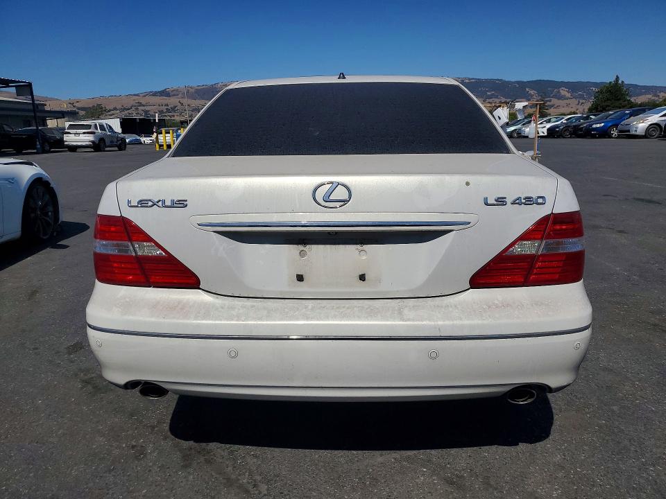 60528036 :رقم المزاد ، JTHBN36FX55027707 vin ، 2005 Lexus Ls مزاد بيع